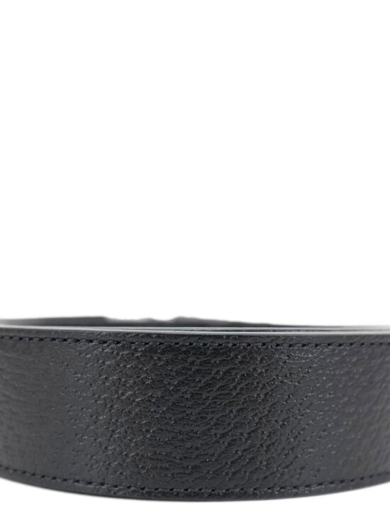 Gucci  Square G Buckle Leather Reversible Belt Black 626974 Size 110/44 main image 5